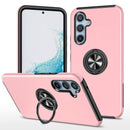 Protege tu Samsung Galaxy S25 Plus con esta carcasa de doble capa y anillo magnético en color rosa en Quetzaltenango.