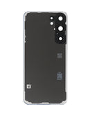 Tapa trasera original negra para Samsung Galaxy S25 Plus con lente de cámara, para reparación de smartphone.