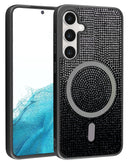Protege tu Galaxy S25 Plus con estilo y carga inalámbrica con esta funda Bling Diamond Crystal en Xela.