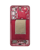 Pantalla OLED coral con marco para Samsung Galaxy S25 Plus (S936), 120Hz, para reparación.