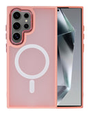 Compra el nuevo case de carga inalámbrica magnética color rosa para Samsung Galaxy S25 Ultra en Xela Quetzaltenango.