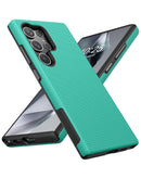 Protege tu Galaxy S25 Ultra con una funda de doble capa en color teal en Xela Quetzaltenango.