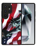 Encuentra la caja de placa de aluminio impresa Statue of Liberty para Galaxy S25 Ultra en Xela.