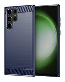 Protege tu Galaxy S25 Ultra con una funda flexible TPU rubber azul en Xela Quetzaltenango.