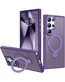 Protector de carga inalámbrica Carbon Purple con anillo para Galaxy S25 Ultra en Xela Quetzaltenango.