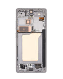 Pantalla con marco soft OLED 120HZ Samsung Galaxy S25 Ultra (S938) (TITANIUM SILVER)