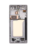 Pantalla con marco soft OLED Samsung Galaxy S25 Ultra (S938) (TITANIUM WHITESILVER) (120Hz)