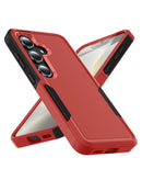 Encuentra la funda de doble capa antigolpes con anillo ROJO para Galaxy S26 en Quetzaltenango.