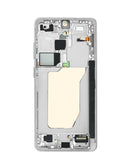 Pantalla blanca Soft OLED 120Hz para Samsung Galaxy S26 Ultra (S948) con marco, ideal para reparación.