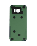 Tapa trasera dorada para Samsung Galaxy S7, con lente de cámara y adhesivo, sin logo.