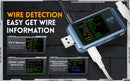 Probador USB FNB48P con voltímetro y amperímetro para detección de carga rápida en Quetzaltenango.