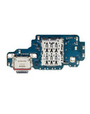 Puerto de carga USB-C para Samsung Galaxy S25 Ultra (S938B), versión internacional, con componentes electrónicos.