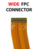 Reparación de pantalla LCD para Galaxy A01 en Quetzaltenango con conector Wide FPC.