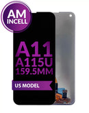 Pantalla sin marco Samsung Galaxy A11 compatible con A115U / A115A / 2020, ideal para reparaciones en Quetzaltenango y Xela.