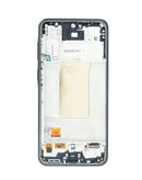 Pantalla OLED Samsung Galaxy A37 5G (A376) con marco color carbón, para reemplazo.