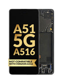 Reparación de pantalla Samsung Galaxy A51 5G con service pack en Quetzaltenango.