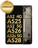 Encuentra la pantalla con marco AWESOME BLACK para Samsung Galaxy A52 en Xela, Quetzaltenango.