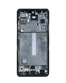Pantalla original con marco Galaxy A52s 5G en Quetzaltenango, repuestos originales para Samsung en Xela.