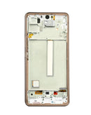 Reparación de pantalla OLED original con marco para Galaxy A53 5G en Xela Quetzaltenango.