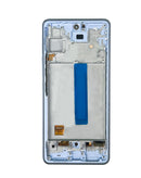 Reparación de pantalla incell con marco Awesome Blue para Galaxy A53 5G en Quetzaltenango.