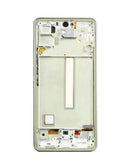 Pantalla OLED con marco Samsung Galaxy A53 5G (A536 / 2022) (Blanco) (Premium)