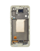 Reparación de pantalla original con marco OLED Galaxy A55 5G en Xela Quetzaltenango.