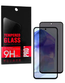Vidrio templado de privacidad 2.5D para Galaxy A55, protector de pantalla, accesorio móvil.