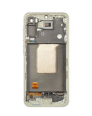 Pantalla OLED con marco para Galaxy A55 5G en Quetzaltenango, disponible en el taller de reparaciones de Xela.