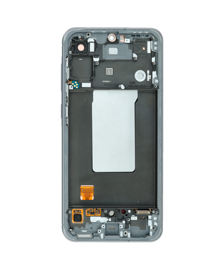 Reparación de pantalla OLED con marco para Galaxy A56 en Quetzaltenango.