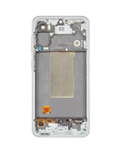 Reparación de pantalla OLED con marco para Samsung Galaxy A56 en Quetzaltenango.