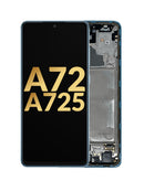 Reparación de pantalla original con marco para Samsung Galaxy A72 en Quetzaltenango.