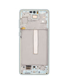 Reparación de pantalla OLED con marco para Samsung Galaxy A73 5G en Quetzaltenango.