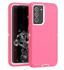 Protege tu Galaxy S20 FE con estilo en Xela Quetzaltenango con la funda Heavy Duty en color HOT PINK & WHITE.