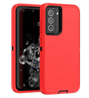 Case heavy duty para Samsung Galaxy S20 FE en color rojo y negro en Xela, ideal para proteger tu teléfono en Quetzaltenango.