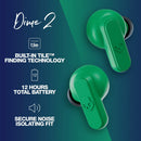 Skullcandy Dime XT2 True Wireless - Azul oscuro/Verde