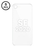 Tapa trasera blanca con orificio de cámara más grande para iPhone SE 2020 en Quetzaltenango.