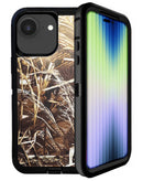Protege tu iPhone 16e con la funda heavy duty CAMO BLACK en Quetzaltenango.
