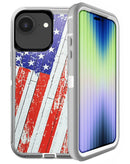Encuentra la mejor funda heavy duty con bandera de Estados Unidos para iPhone 16e en Quetzaltenango con SlowBack.