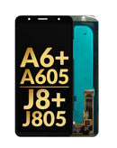 Pantalla OLED sin marco original para Samsung Galaxy A6+ y J8+ en Quetzaltenango.