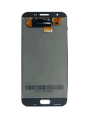 Pantalla LCD Galaxy J3 (J327 / 2017) color dorado, repuesto para reparación.