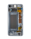 Encuentra la pantalla OLED con marco original para Galaxy S10E G970 en color PRISM BLUE en Xela Quetzaltenango.