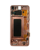 Pantalla OLED con marco para Samsung Galaxy S10E en color Flamingo Pink en Xela Quetzaltenango.
