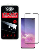 Vidrio templado curvo transparente para Samsung Galaxy S10 Plus, protector de pantalla con borde 3D, compatible con fundas.