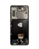 Reparación de pantalla original OLED con marco para Samsung Galaxy S21 Plus en Quetzaltenango.