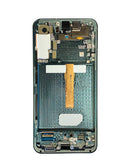 Reparación de pantalla OLED original con marco para Galaxy S22 Plus en Quetzaltenango.