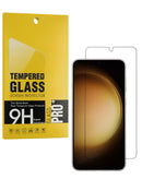 Vidrio templado ultrafino 0.2mm para Samsung Galaxy S23 5G, protector de pantalla compatible con funda.