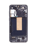 Pantalla OLED Galaxy S23 Plus Phantom Black con marco, 120Hz, para reparación de alta calidad.