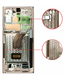 Reparación de pantalla original OLED con marco para Samsung Galaxy S23 Ultra en Xela Quetzaltenango.
