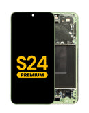 Reparación de pantalla OLED con marco para Galaxy S24 en Xela Quetzaltenango.