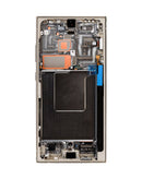 Compra la pantalla original OLED con marco para Galaxy S24 Ultra S928 (TITANIUM GRAY) en Quetzaltenango.